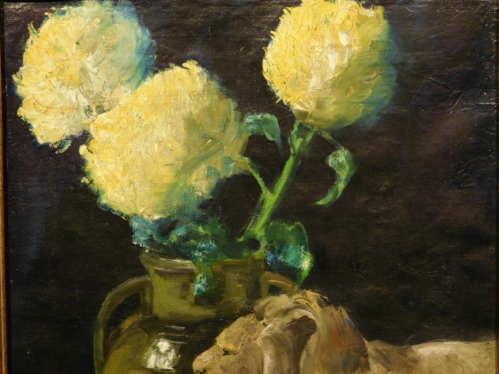 Thomas: Still Life with Lion and Flowers