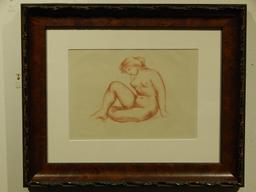 Aristide Maillol: Seated Female Nude