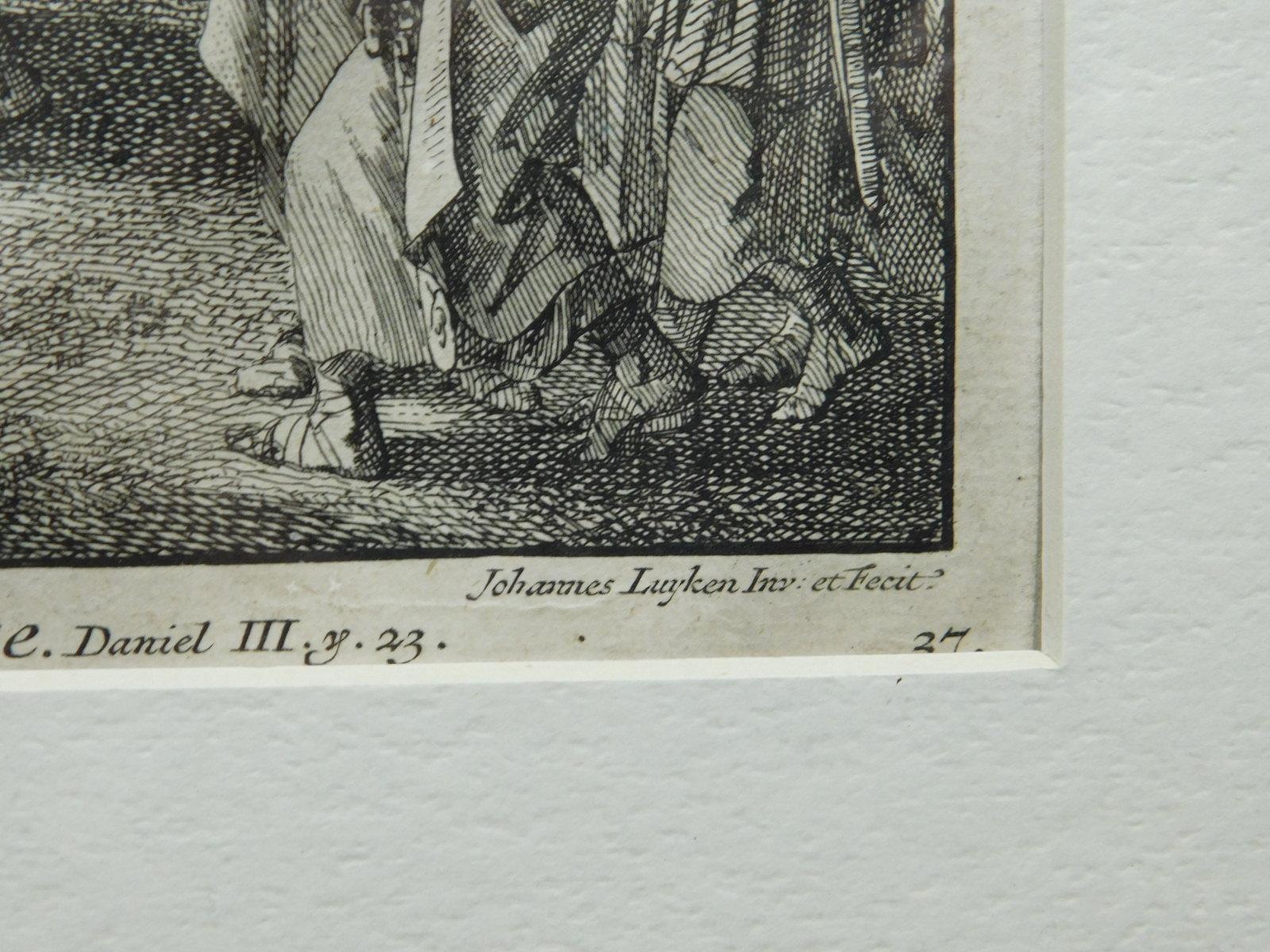 Covens en Mortier after Johannes Luyken: The Fiery Furnace