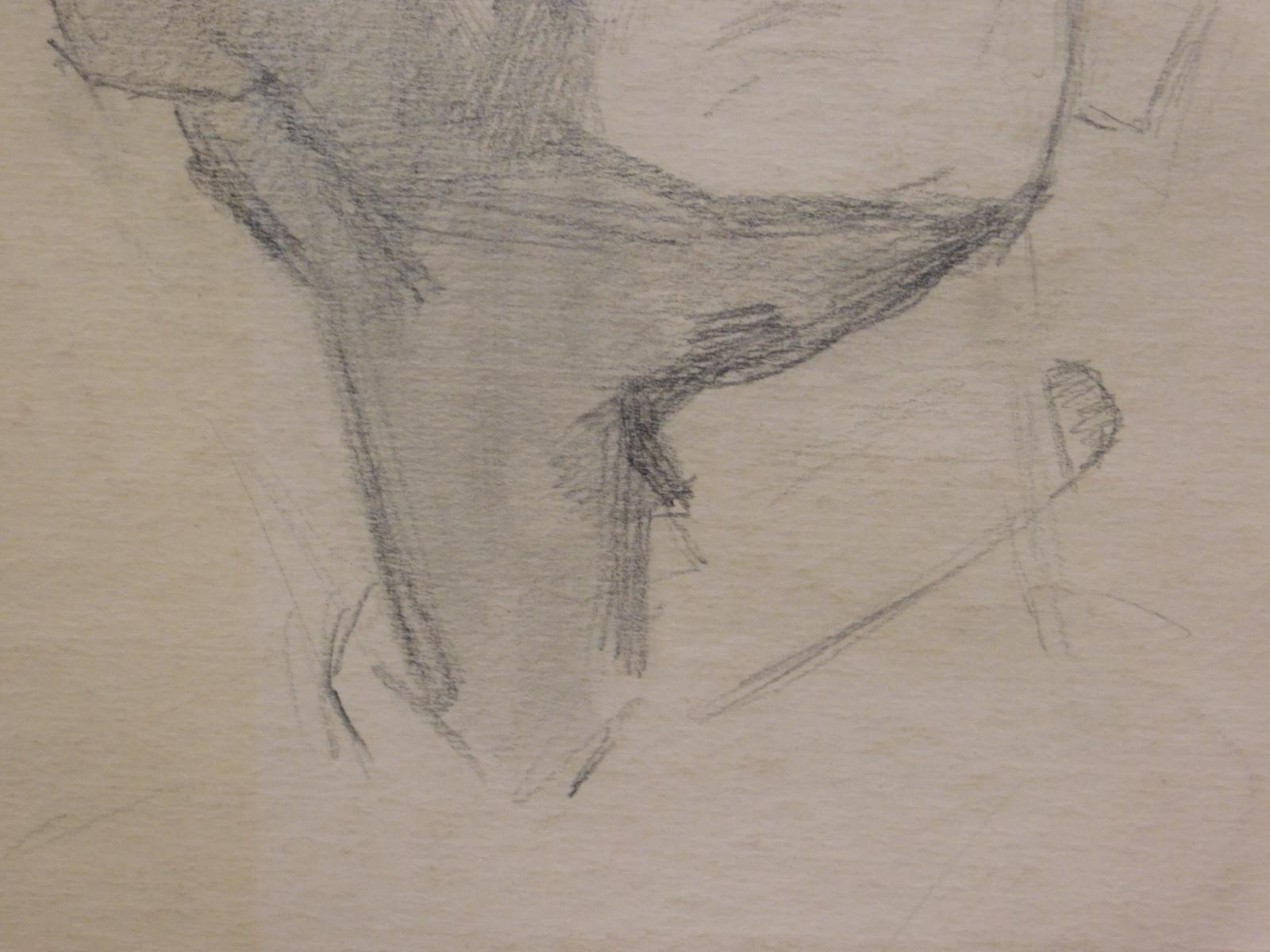 Portrait of a Man, 1958 Drawing