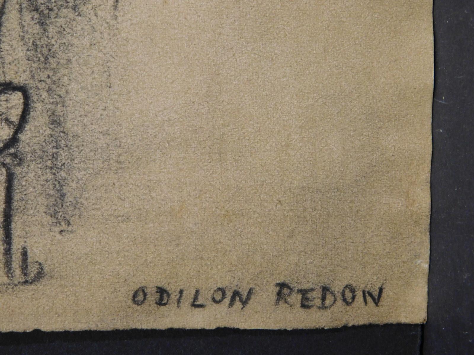 After Odilon Redon: Surreal Portrait