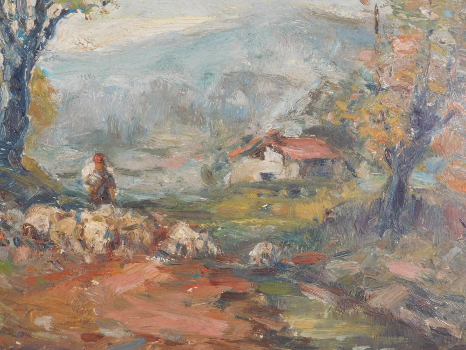 C. Planas: Pastoral Scene