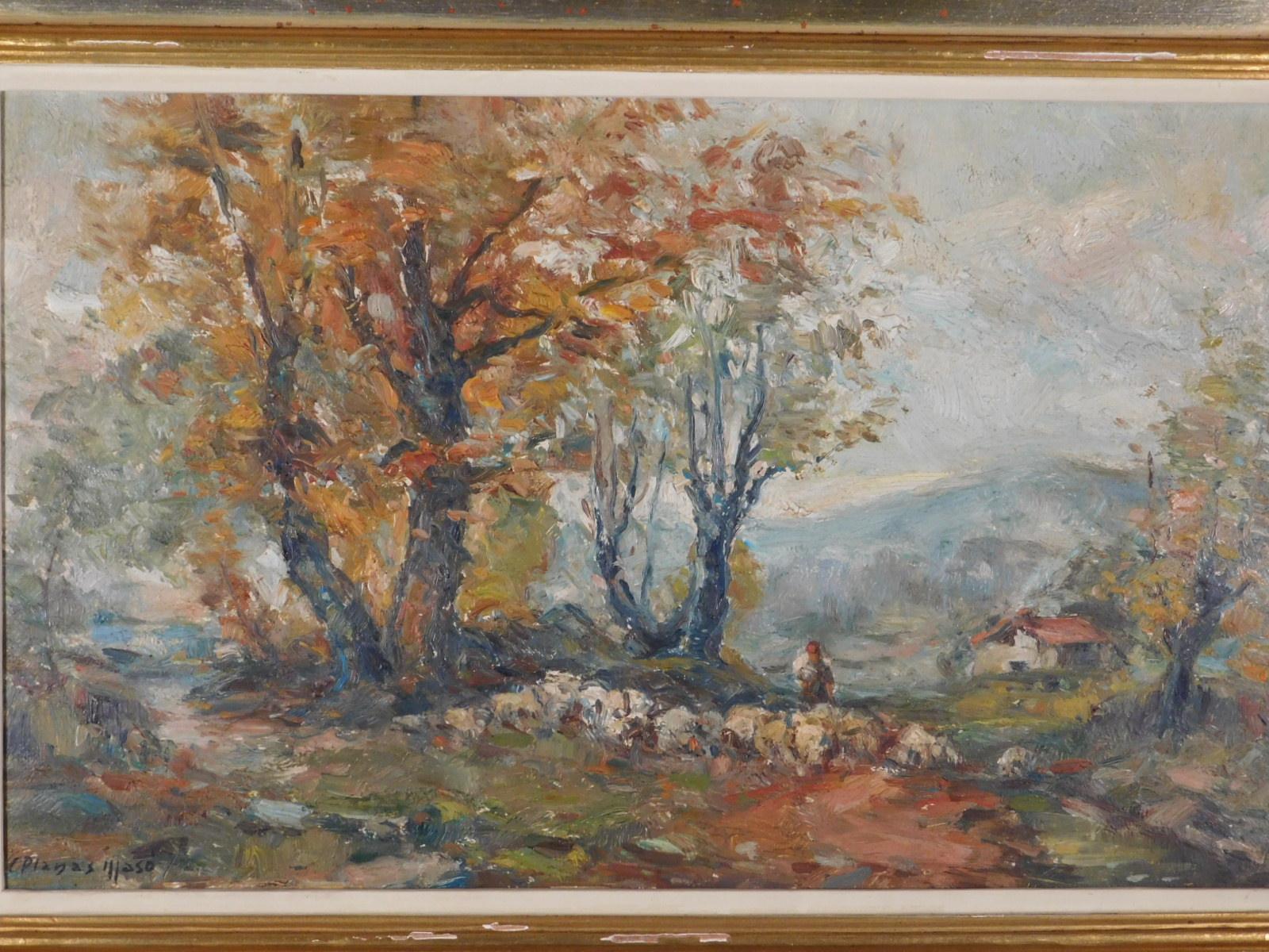 C. Planas: Pastoral Scene