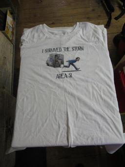 Tank Top M and T Shirt XL " I survived Area 51"