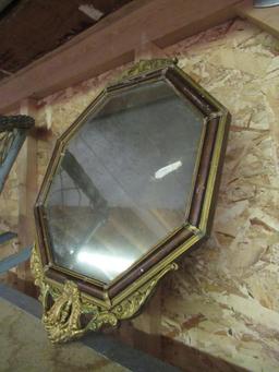 vINTAGE MIRROR. 20X16. NO SHIPPING