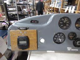 Airplane Dash Panel w/ Gauges . SPECIAL SHIPPING REQUIREMENTS