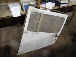 2 Airplane Doors w/ Wood Frames 36" x 30". SPECIAL SHIPPING REQUIREMENTS