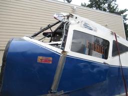 Taylorcraft Airplane model BC-12D s/n:7054 w/ Parts & Pieces w/ Logs on 2004 Boat Trailer. SPECIAL