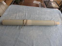 Signed Asian Scroll 77 x 18