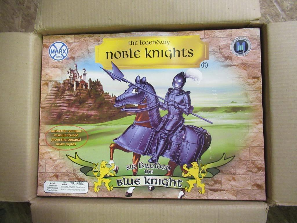 6 New Blue Knight Marx Toys