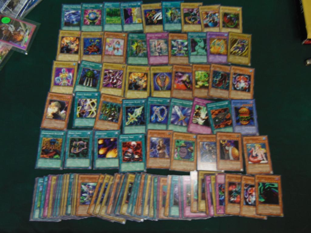 Lot Of 100 Assorted Yu-Gi-Oh! Cards