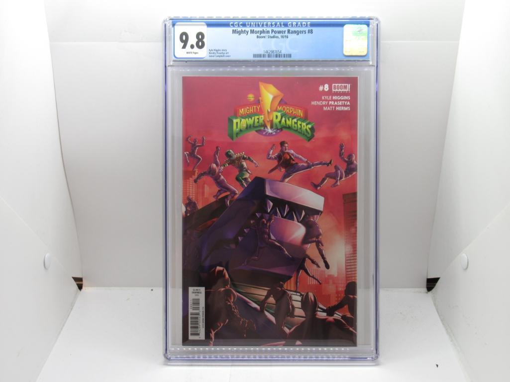 CGC GRADED MIGHTY MORPHIN POWER RANGERS #8 9.8