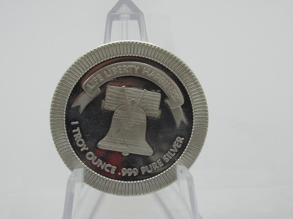 1 oz Silver Round Liberty Bell Liberty Silver .999