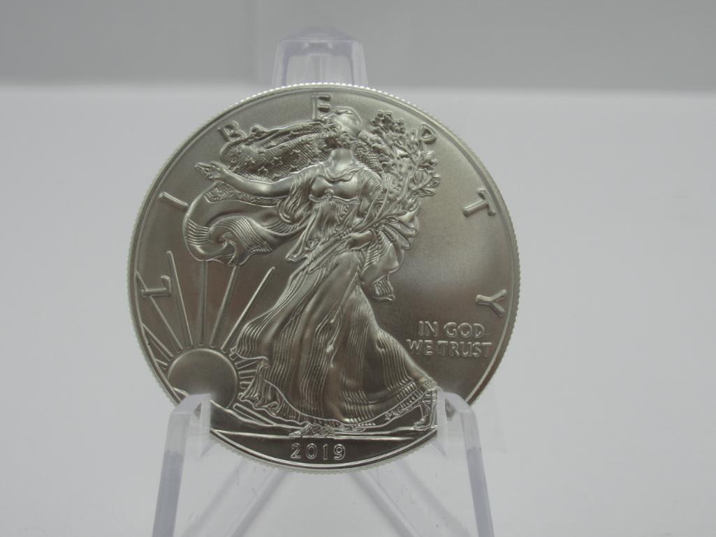 1 oz Silver American Eagle 2019 BU