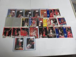 Lot of 25 Michael Jordan NBA Basketball Cards