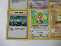 Lot of 15 ALL SHADOWLESS Vintage Pokemon Trading Cards