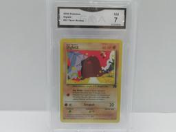 GMA GRADED 2000 POKEMON TEAM ROCKET DIGLETT #52 - NM 7