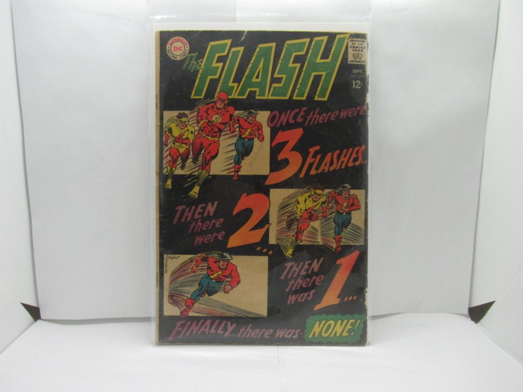 1967 DC THE FLASH #173 GOLDEN AGE FLASH & KID FLASH APPEARANCE