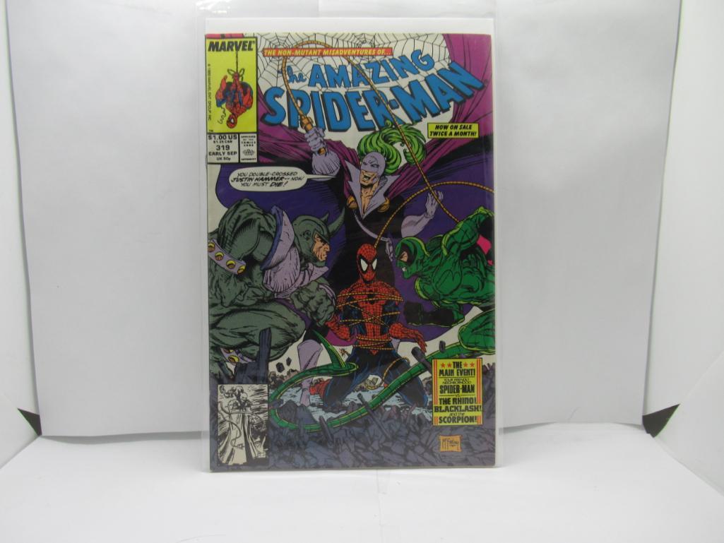 Amazing Spider-Man #319 Todd McFarlane Rhino 1989 Marvel