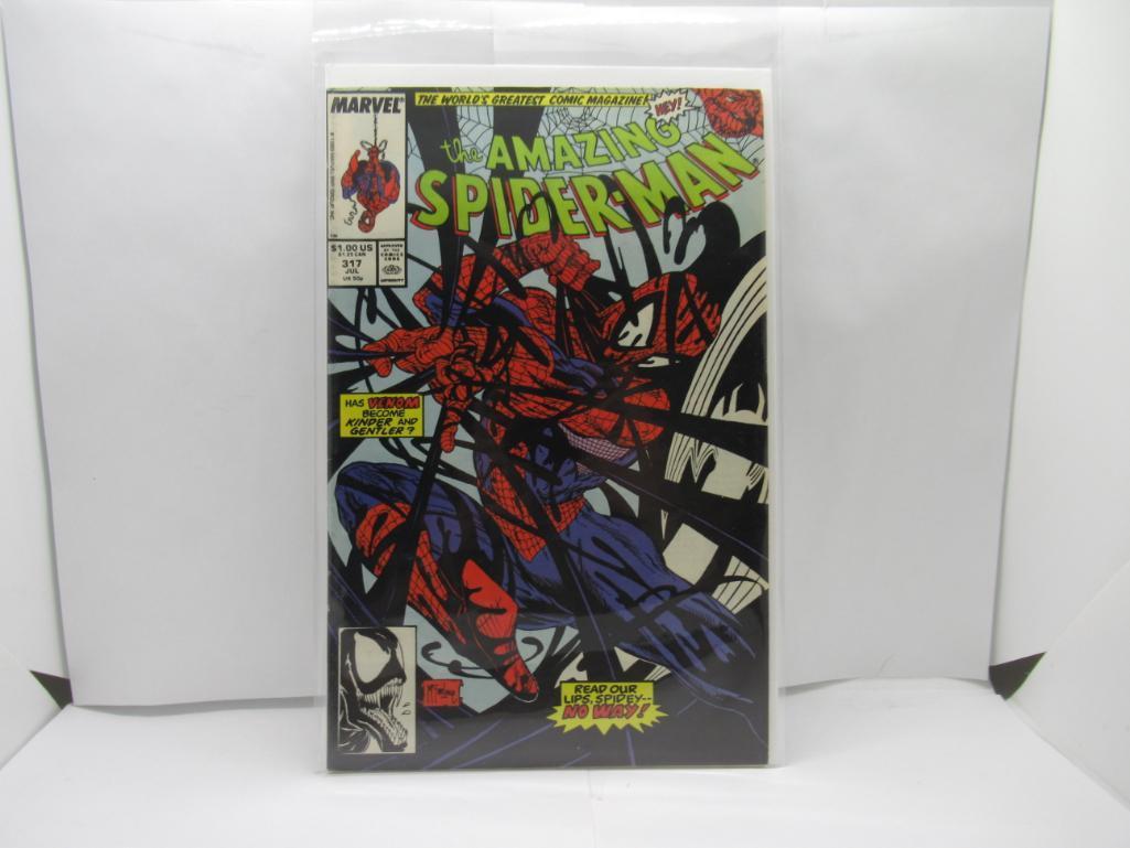 Amazing Spider-Man #317 Todd McFarlane Early Venom App 1989 Marvel