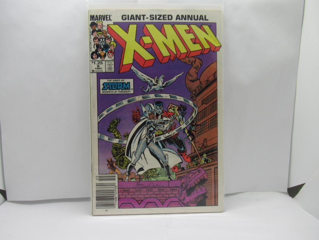 1985 X-Men Annual #9 Storm Goddess of Thunder Thor's Hammer Simonson