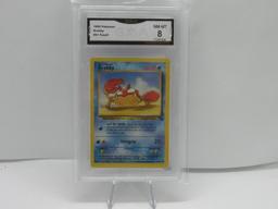 GMA GRADED 1999 POKEMON KRABBY #51 FOSSIL NM-MT 8