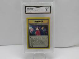 GMA GRADED 2000 POKEMON SABRINAS ESP #117 GYM HEROES TRAINER 1ST EDITION NM MT 8