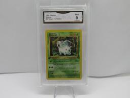 GMA GRADED 1999 POKEMON NIDORAN #57 JUNGLE 1ST EDITION MINT 9