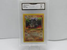 GMA GRADED 1999 POKEMON RHYDON #45 JUNGLE MINT 9