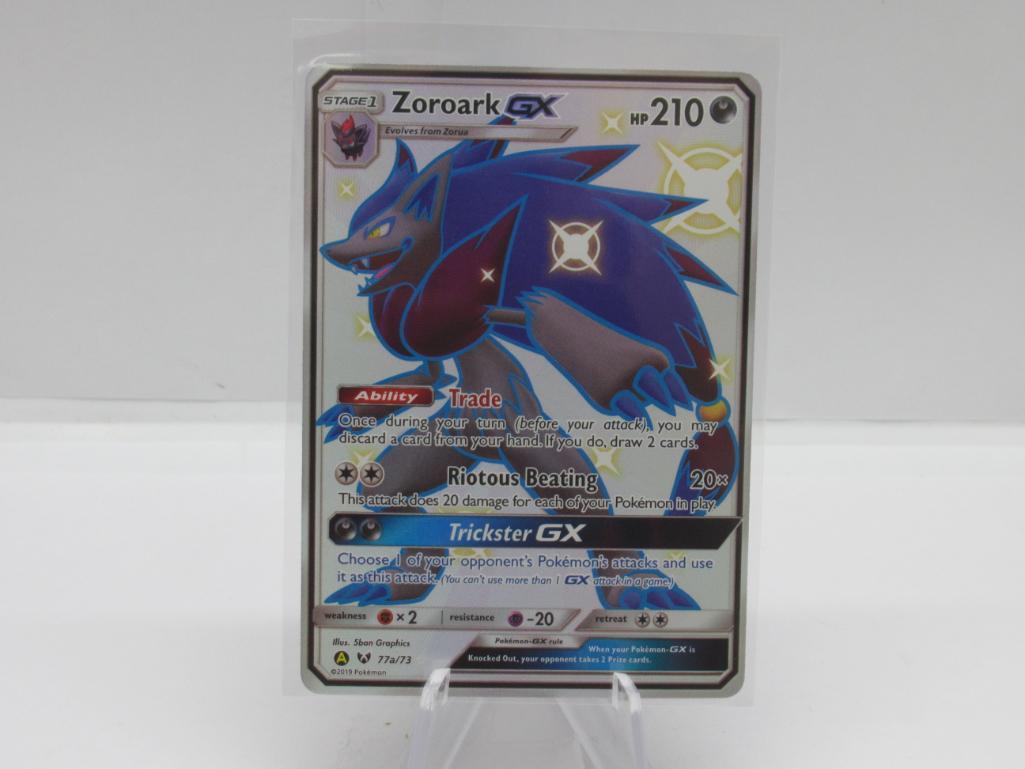 Pokemon Card Hidden Fates Shiny Zoroark 77a/73