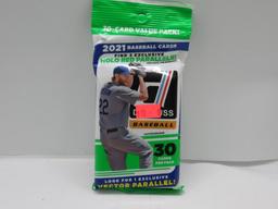 Factory Sealed 2021 DONRUSS Baseball 30 Card JUMBO Pack