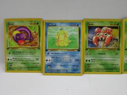 Lot of 5 Vintage 1ST EDITION Pokemon Cards from Big Collection Haul