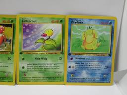 Lot of 5 Vintage 1ST EDITION Pokemon Cards from Big Collection Haul