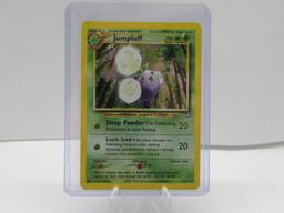 1999 Pokemon Neo Genesis #7 JUMPLUFF Holofoil Rare Trading Card