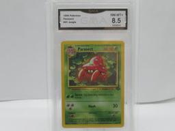 GMA GRADED POKEMON 1999 PARASECT #41 JUNGLE NM-MT+ 8.5