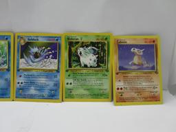 Vintage Lot of 5 1ST EDITION WOTC Pokemon Trading Cards from Cool Collection