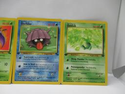 Vintage Lot of 5 WOTC 1ST EDITION Pokemon Trading Cards from Binder Collection