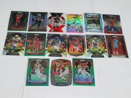 15 Card Lot of Sports Card REFRACTORS and PRIZMS with Stars and Rookies