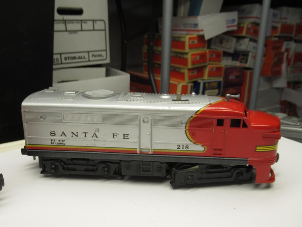 Lionel Santa Fe 218 power unit and dummy