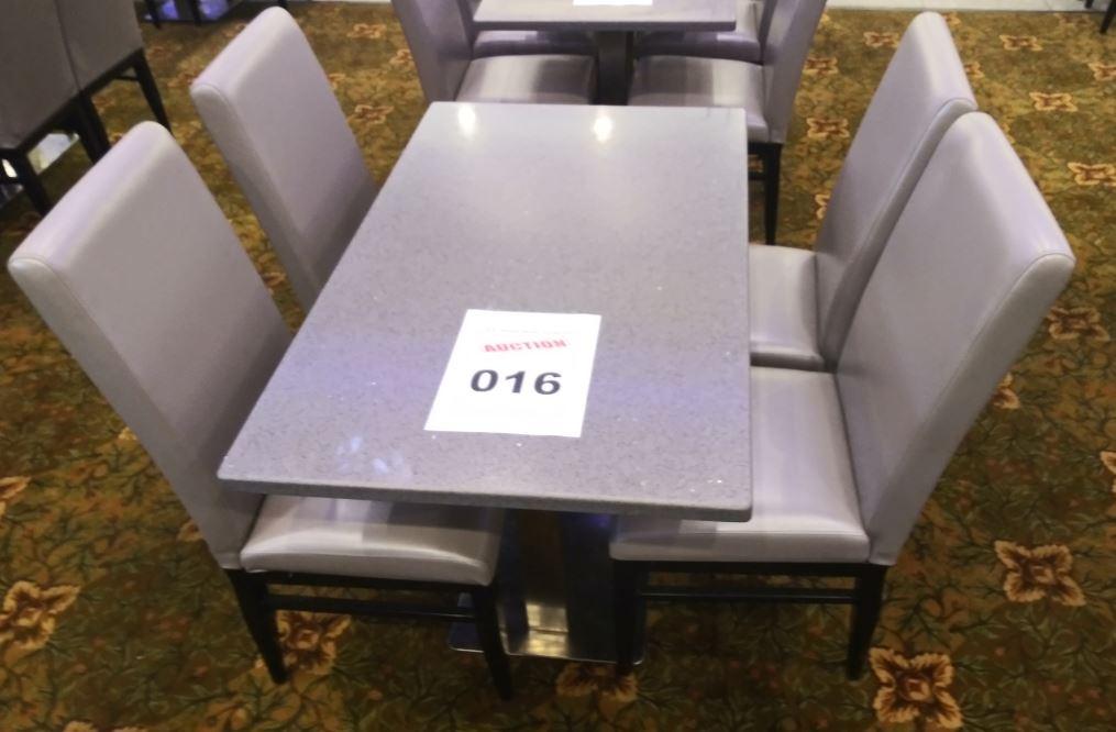 1 table 4 chairs