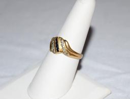 Estate 10K Yellow Gold Ladies Ring