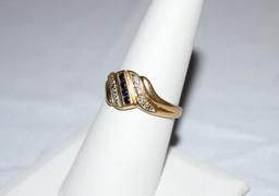 Estate 10K Yellow Gold Ladies Ring