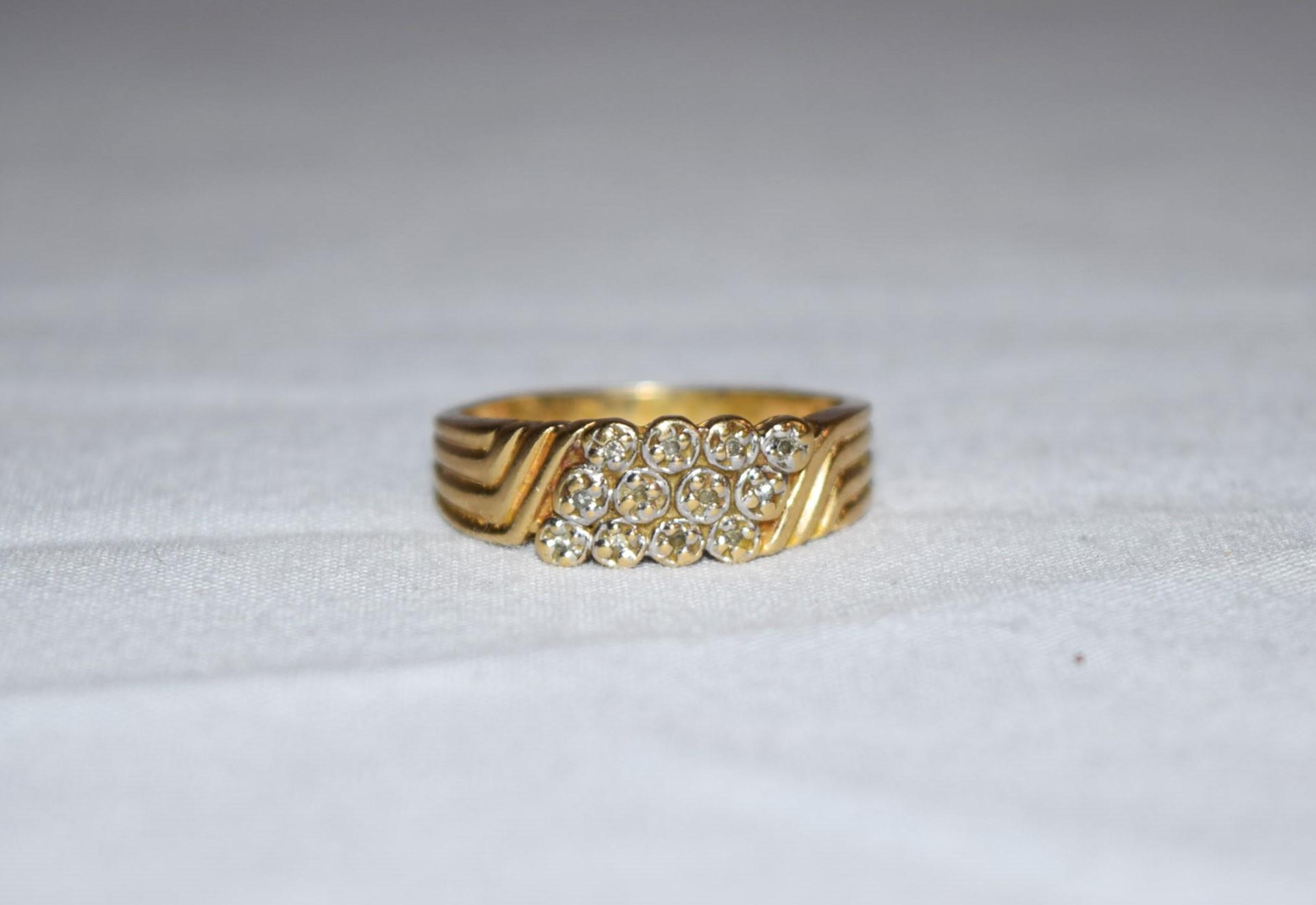 Estate 14K Yellow Gold Ladies Ring