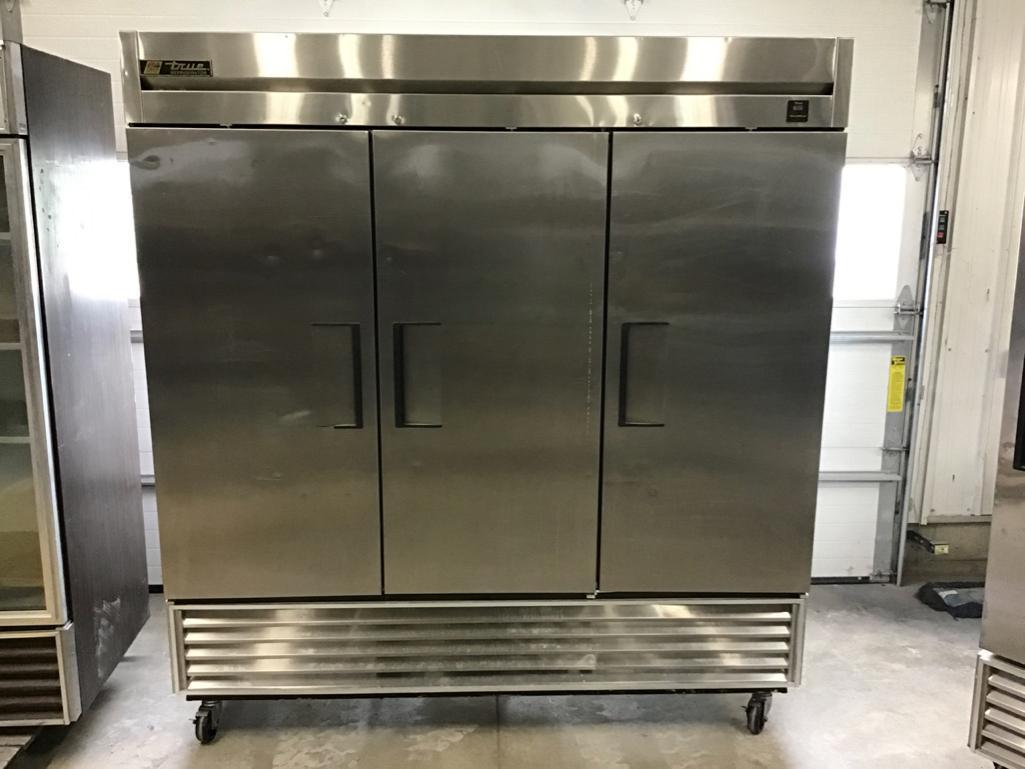 True Brand Fridge 3 Door Cooler Model # TS-72