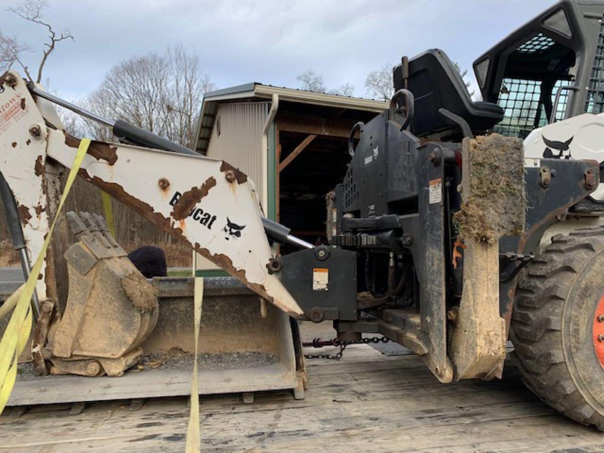 Bobcat 709 backhoe attachment