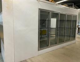 16'x14' Walk-In Cooler w/5' wide door and side access doors