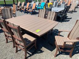 7 Piece Poly Patio set