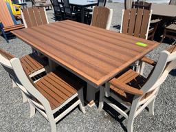 Poly dining set