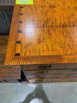 Curly Maple Chest of Drawer 35" x 19" x 36 1/2"