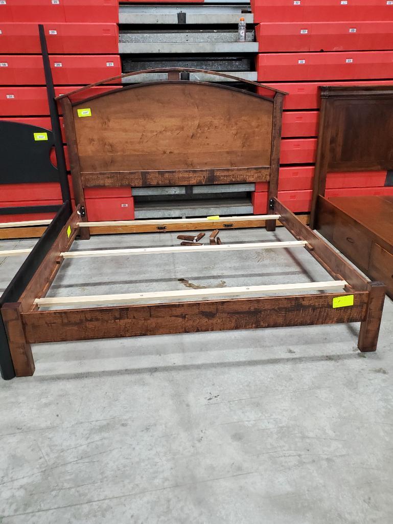 Brown Maple King Bed Only